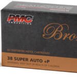PMC 38 SUPER +P 130GR FMJ-RN - 50RD 20BX/CS
