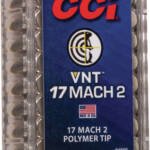 CCI VNT 17 MACH2 17GR VARMINT - TIPPED 50RD 100BX/CS