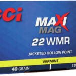 CCI MAXI-MAG 22WMR 40GR JHP - 1875FPS 200RD 10BX/CS