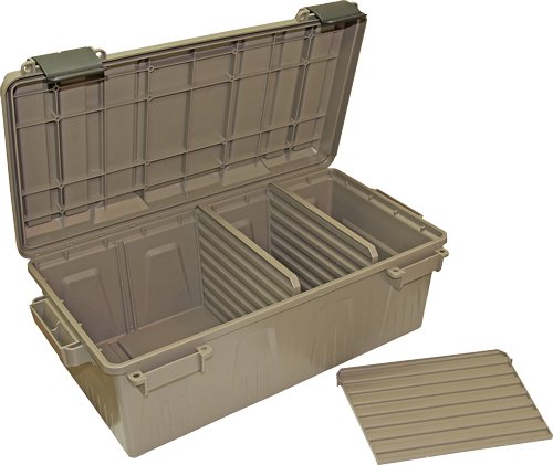 MTM AMMO CRATE DIVIDED UTILITY - BOX DARK EARTH
