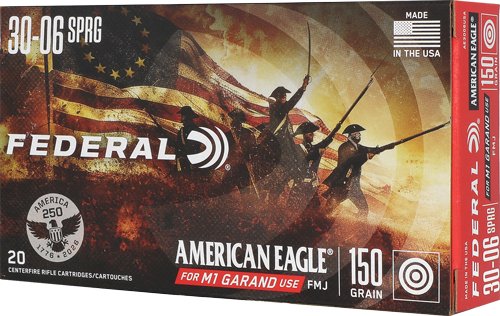 FEDERAL AE 30-06 150GR SP - 20RD 10BX/CS AMERICA 250TH