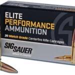 SIG AMMO 308 WIN 175GR OPEN - TIP MATCH 20RD 10BX/CS