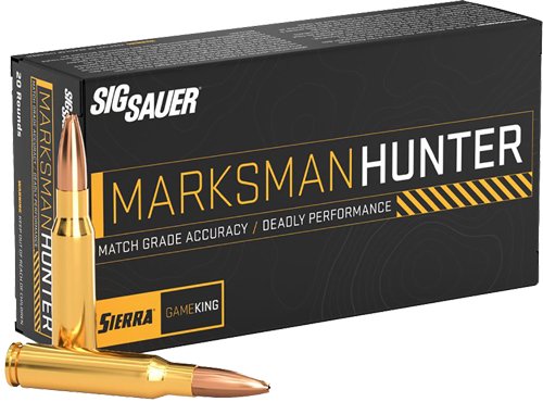 SIG AMMO 7MM RM 160GR MARKSMAN - HUNTER GAMEKING 20RD 10BX/CS