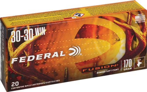 FEDERAL FUSION 30-30 WIN 170GR - FUSION 20RD 10BX/CS