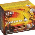 FEDERAL FUSION 44 REM MAG - 240GR FUSION 20RD 10BX/CS