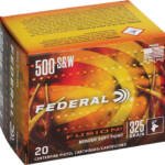 FEDERAL FUSION 500 SW MAG - 325GR FUSION 20RD 10BX/CS