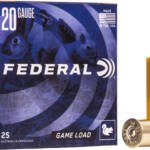 FEDERAL GAME LOAD 20GA 2.75" - 7/8OZ #6 1210FPS 250RD CASE