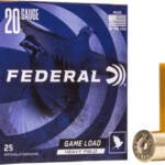 FEDERAL GAME LOAD 20GA 2.75" - 1OZ #8 250RD CASE LOT