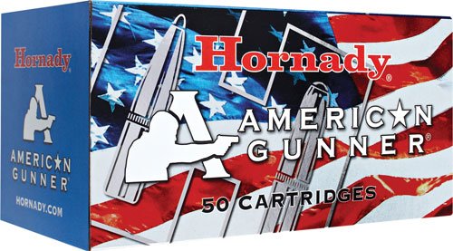 HORNADY AMMO AMERICAN GUNNER - 223 REM 55GR JHP 50RD 10BX/CS