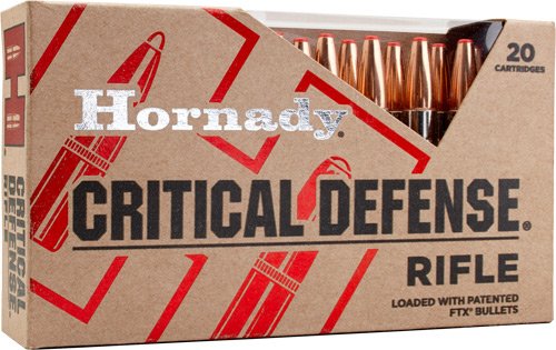 HORNADY CRITICAL DEFENSE 30 - CARBINE 110GR FTX 25RD 10BX/CS