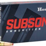 HORNADY SUBSONIC 350 LEGEND - 250GR SUB-X 20RD 10BX/CS