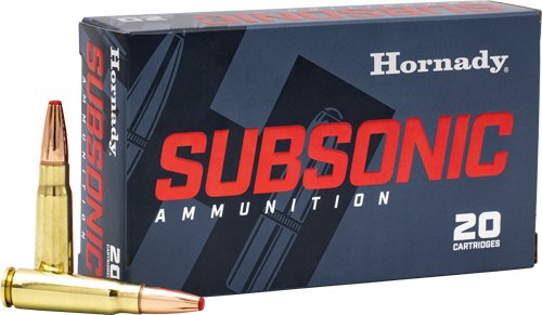 HORNADY SUBSONIC 450 BM 395GR - SUB-X 20RD 10BX/CS