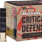 HORNADY CRITICAL DEFENSE 410 - 2.5" 1-SLUG/2-RB 20RD 10BX/CS