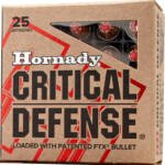 HORNADY CRITICAL DEFENSE  327 - FEDERAL 80GR FTX 25RD 10BX/CS