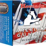 HORNADY AMERICAN GUNNER 9MM - LUGER +P 124GR XTP 25RD 10BX/C
