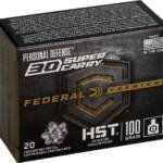 FEDERAL 30 SUPER CARRY 100GR - HYDRA-SHOK JHP 20RD 10BX/CS