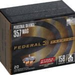 FEDERAL PREMIUM 357 MAG 158GR - HYDRA-SHOK JHP 20RD 25BX/CS