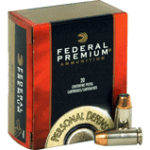 FEDERAL PREMIUM 40 SW 165GR - HYDRA-SHOK JHP 20RD 25BX/CS