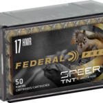 FEDERAL 17HMR 17GR SPEER TNT - 2530FPS 50RD 60BX/CS