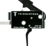 TRIGGERTECH AR-15 TWO STAGE - BLACK COMPETITIVE FLAT