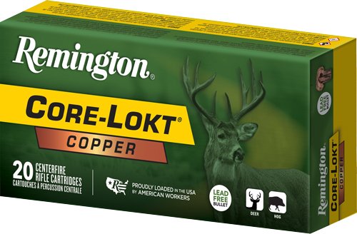 REMINGTON 360 BUCKHAMMER 160GR - COPPER HP 20RD 10BX/CS