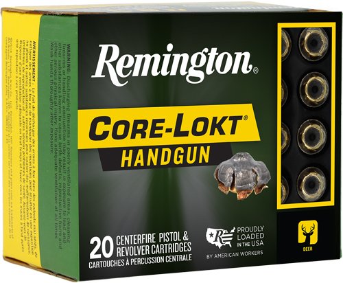 REMINGTON 41 REM MAG 210GR - CORE-LOKT JHP 20RD 10BX/CS