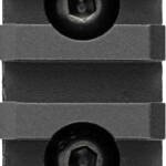 ARMASPEC PICATINNY RAIL COVERS - M-LOC 3 SLOT BLACK