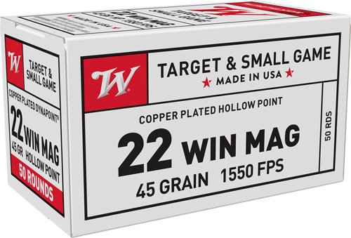 WINCHESTER DYNAPOINT 22WMR - 45GR 1550FPS 50RD 40BX/CS