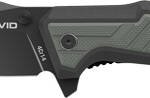 REAL AVID RAV-1 KNIFE MANUAL - 3.25" BLADE GREEN/BLACK