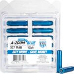 A-ZOOM METAL SNAP CAP BLUE - .357 MAGNUM 12-PACK