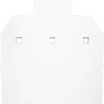 BASH TARGET AR500 SILHOUETTE - HALF SIZE 9"X15"-3/8" THICK