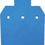 BASH TARGET AR500 SILHOUETTE - HALF SIZE 9"X15"-1/2" THICK
