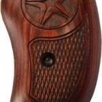 BOND ARMS GRIP EXTENDED LAM. - ROSEWOOD/GREY W/LASER STAR