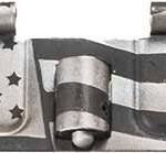 BATTLE ARMS LASER ENGRAVED - DUST COVER AMERICAN FLAG