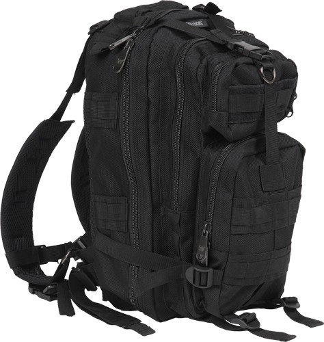 BULLDOG COMPACT BACKPACK BLACK - W/ MOLLE
