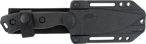 KA-BAR BECKER BLACK HARPOON - 4.5" FIXED W/ CELCON SHEATH