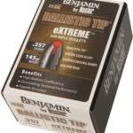 BENJAMIN 357 CALIBER PELLETS - 145 GRAIN NOSLER BT 25 PACK