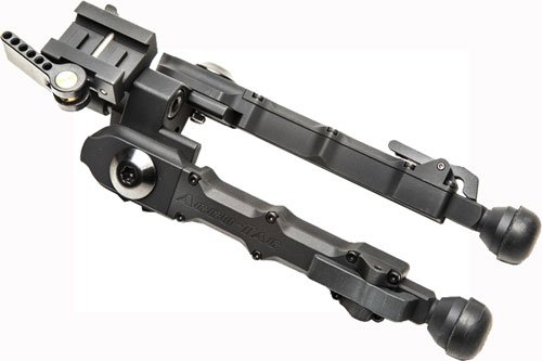 ACCU-TAC BIPOD BOLT RIFLE BR4 - 5.3"-6.75" ALUMINUM FLAT GEN2