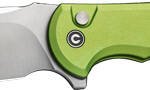 CIVIVI KNIFE PRAXIS 3.75" LIME - GREEN ALUMINUM/SATIN BUTTON LK