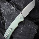 CIVIVI KNIFE BRAZEN 3.46" - NATURAL G-10/STONEWASH BLADE
