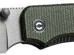 CIVIVI KNIFE BABY BANTER 2.34" - GREEN MICARTA/GRAY STNWSH