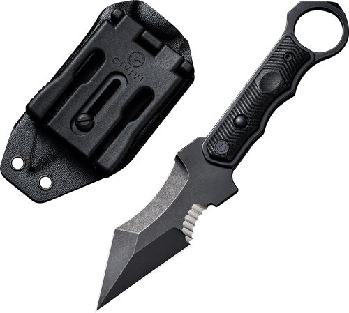 CIVIVI KNIFE ORTHRUS 3.76" - BLACK G-10/BLACK STONEWASH