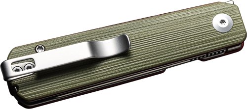 CIVIVI KNIFE SENDY 2.83" - MILLED GREEN/RED G-10 SATIN