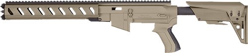ADV TECH RUGER AR22 STOCK - SYSTEM W/ 6 SIDED FOREND FDE
