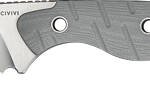 CIVIVI KNIFE SOKN 2.82" GRAY - G-10 STONEWASH KYDEX SHEATH