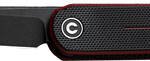 CIVIVI KNIFE KWAIQ 2.97" - BURGANDY-BLACK/BLACK STONEWASH