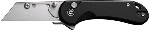 CIVIVI UTILITY KNIFE ELEMENTUM - 2.26" BLACK W/3 EB CLAM PACK