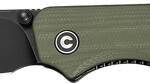 CIVIVI KNIFE CRABBY 2.7" G-10 - OD GREEN BLACK STONEWASH