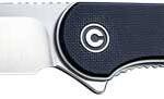 CIVIVI KNIFE ELEMENTUM 2.96" - BLACK G10/SATIN D2 LINER LOCK
