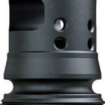 LANTAC DRAGON MUZZLE BRAKE 9MM - 1/2-28 DEAD AIR XENO MOUNT